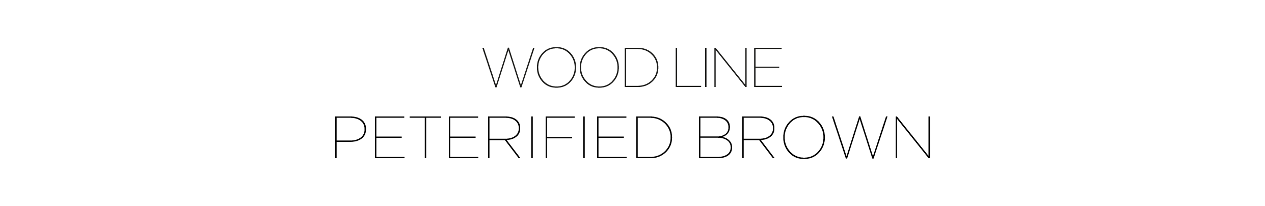 WOOD LINE PETERIFIED BROWN-11